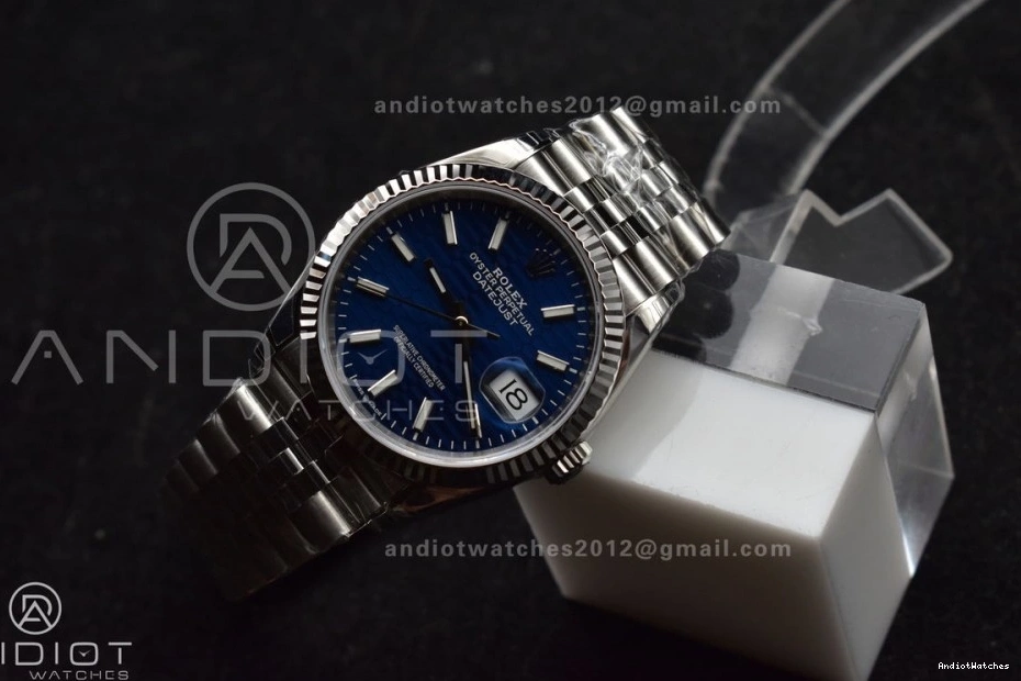 Edition on SS Jubilee 583 Dial DateJust EasyMatch VS 1:1 Best Checked Bracelet 36mm Blue VSF 126234 904L 0203